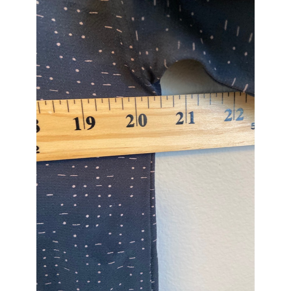 Eileen Fisher Gray Dot Print Shift Dress Size Small - Picture 5 of 8